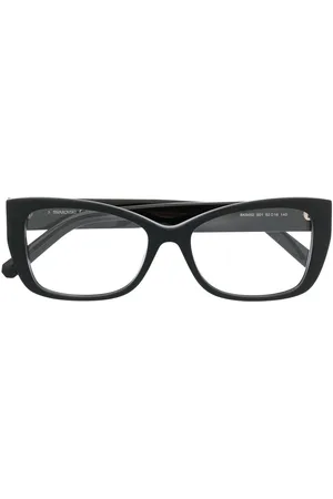 Swarovski Occhiali cat-eye con cristalli