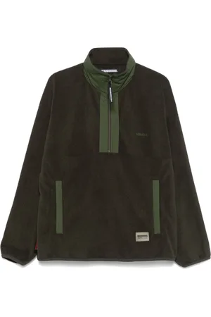 NEIGHBORHOOD Felpa con mezza zip