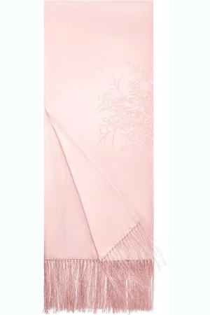 SHANGHAI TANG Sciarpa con effetto jacquard