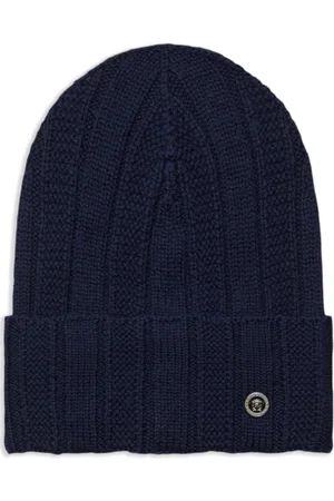 VERSACE Berretto Medusa a coste