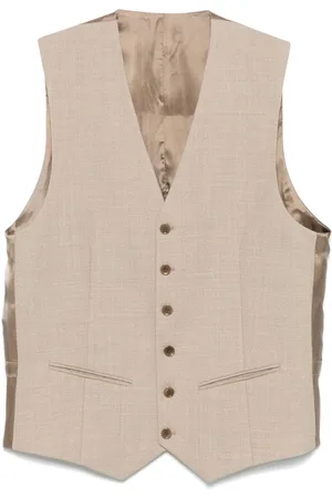 Fursac Gilet con effetto mélange