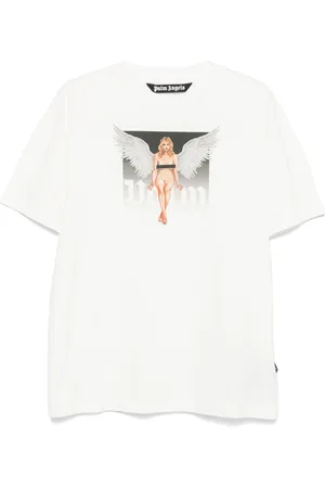 Palm Angels T-shirt Crystal Pin-Up