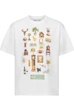 J.W.Anderson T-shirt con stampa Diorama