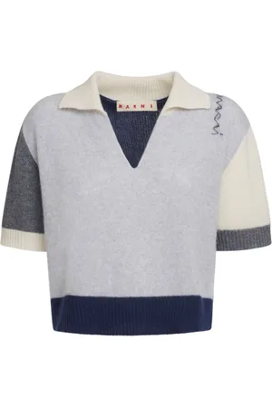 Marni T-shirt con scollo a V