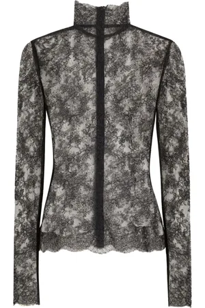 Dolce & Gabbana Top in pizzo Chantilly