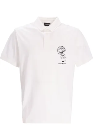 Emporio Armani Polo Lunar New Year con stampa