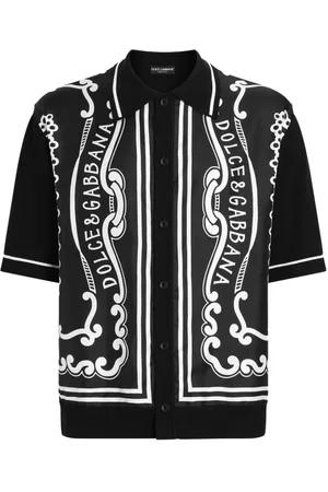 Dolce & Gabbana Camicia con stampa bandana