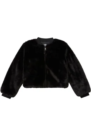Karl Lagerfeld Giacca in pelliccia cruelty-free