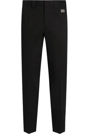 Dolce & Gabbana Pantaloni con placca logo