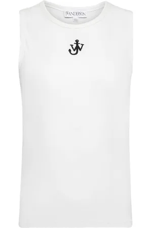 J.W.Anderson Top con ricamo ancora