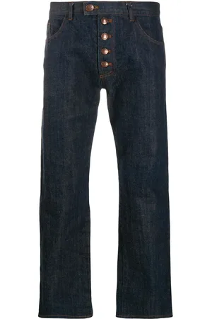 Jean Paul Gaultier Jeans con dettaglio a righe anni 