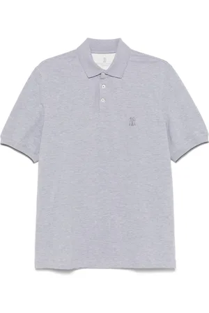 Brunello Cucinelli Polo con stampa