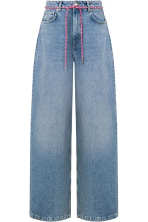 Moschino Jeans a gamba ampia