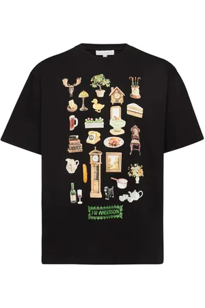 J.W.Anderson T-shirt con stampa Diorama