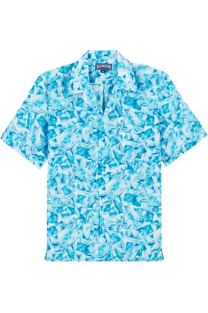Vilebrequin Camicia con stampa Iced Turtles