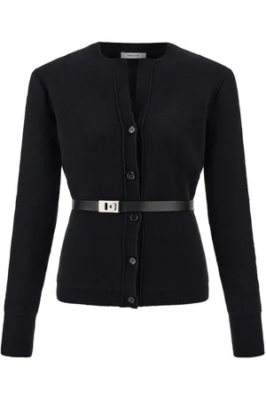Salvatore Ferragamo Cardigan con cintura