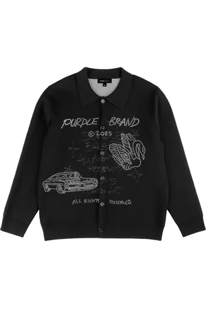 Purple Brand Cardigan Scratch