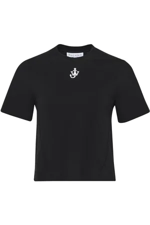 J.W.Anderson T-shirt con ricamo Anchor