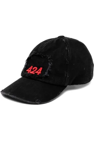424 FAIRFAX Cappello da baseball denim
