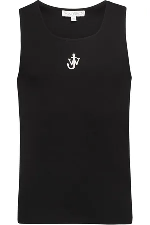 J.W.Anderson Canotta con ricamo Anchor