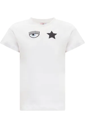 Chiara Ferragni T-shirt con ricamo Eyelike