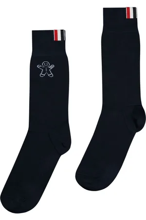 Thom Browne Calzini con effetto jacquard