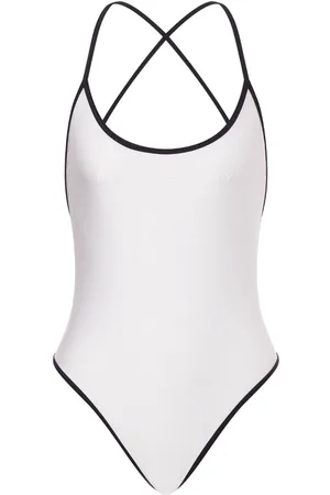 Serafini Costume intero con bordo a contrasto
