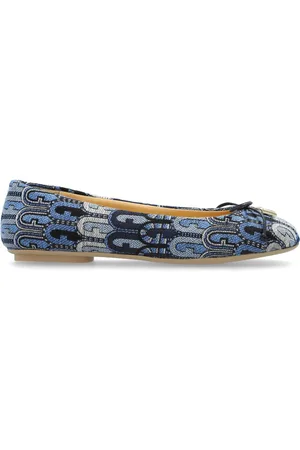 Furla Ballerine con logo jacquard