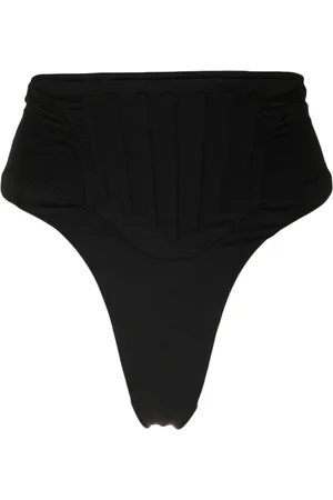 MUGLER Slip bikini a vita alta