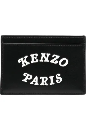 Kenzo Portacarte con logo goffrato