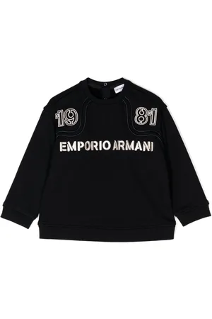 Emporio Armani Maglione con ricamo
