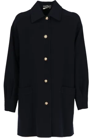 Salvatore Ferragamo Cappotto in lana anni 