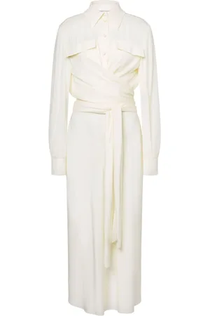 Alberta Ferretti Chemisier drappeggiato