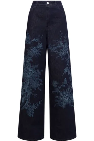 Alberta Ferretti Jeans a fiori