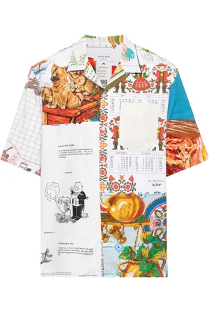 Marine Serre Camicia Regenerated Household
