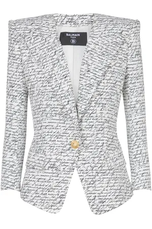 Balmain Giacca sartoriale Love Letter