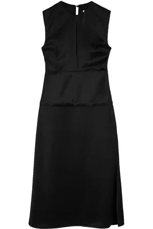 Jil Sander Abito midi con cut-out