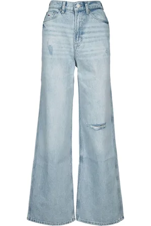 Tommy Hilfiger Jeans a gamba ampia con effetto vissuto