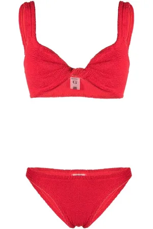 Hunza G Set bikini con incrocio