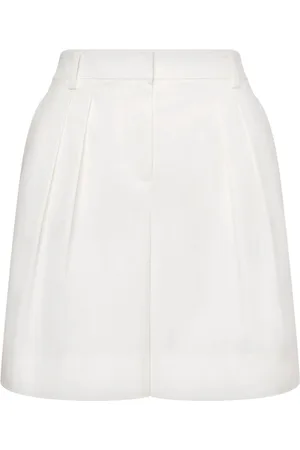Alberta Ferretti Shorts con pieghe