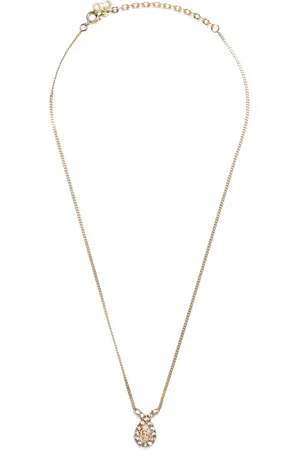 Dior Collana CD con strass anni 