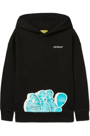 OFF-WHITE Felpa Graffiti Type con cappuccio