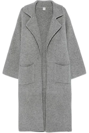 Totême Cardigan lungo a coste