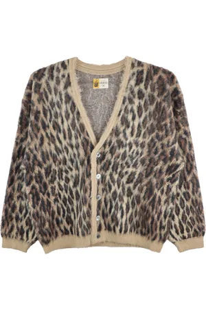 SAINT MXXXXXX Cardigan leopardato