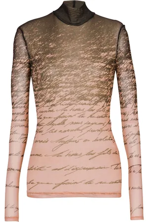 Balmain Top con stampa Love Letter