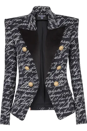 Balmain Giacca sartoriale Love Letter