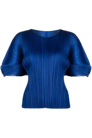 PLEATS PLEASE ISSEY MIYAKE Blusa Monthly Colors August plissettata