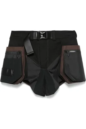 MUGLER Cargo corti in tessuto tecnico