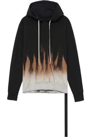 Rick Owens Felpa con fantasia tie-dye