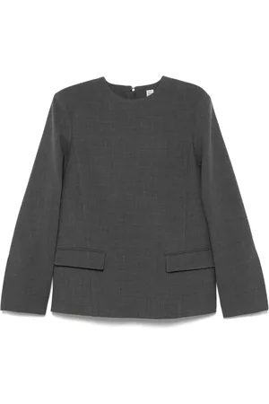 Totême Blusa con effetto mélange